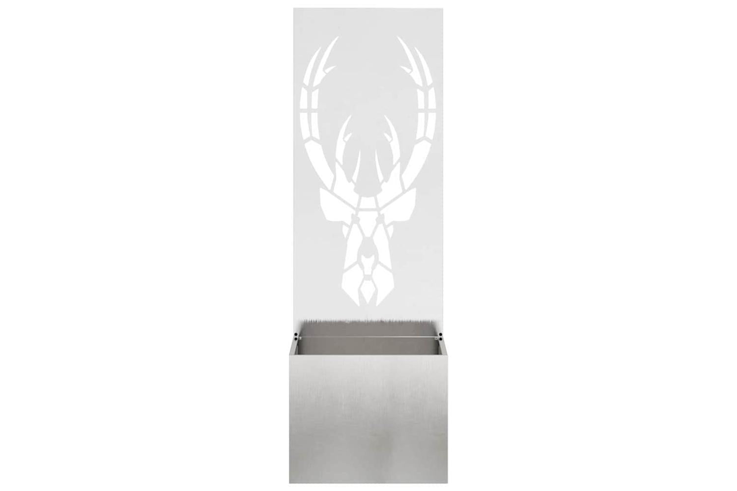Garden Privacy Screen Sliver 50 X 140 Cm Stainless Steel-5
