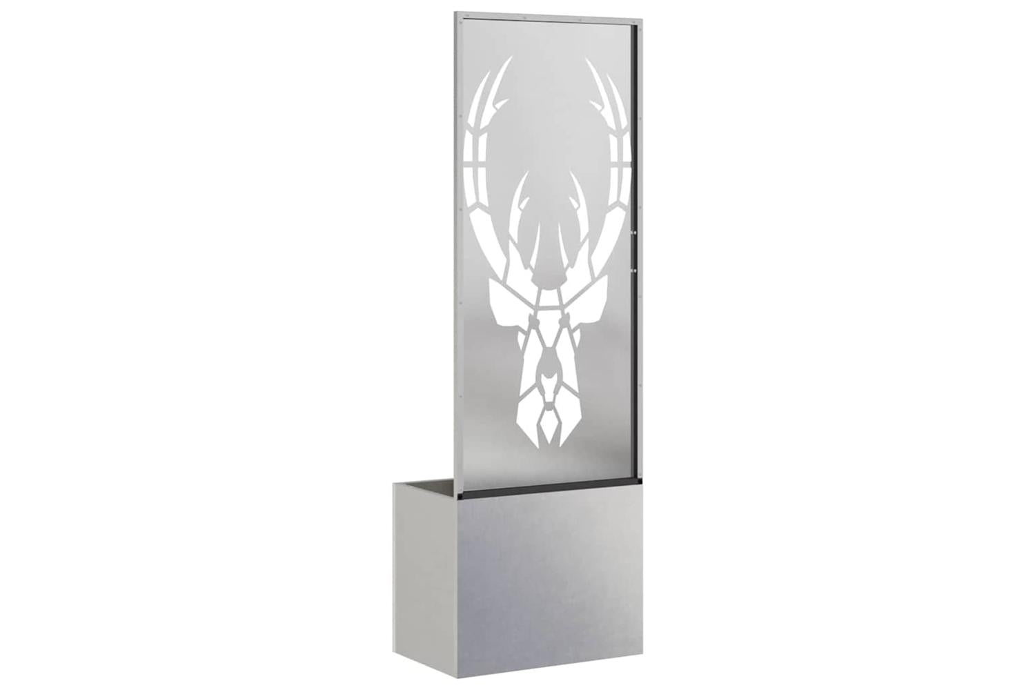 Garden Privacy Screen Sliver 50 X 140 Cm Stainless Steel-7