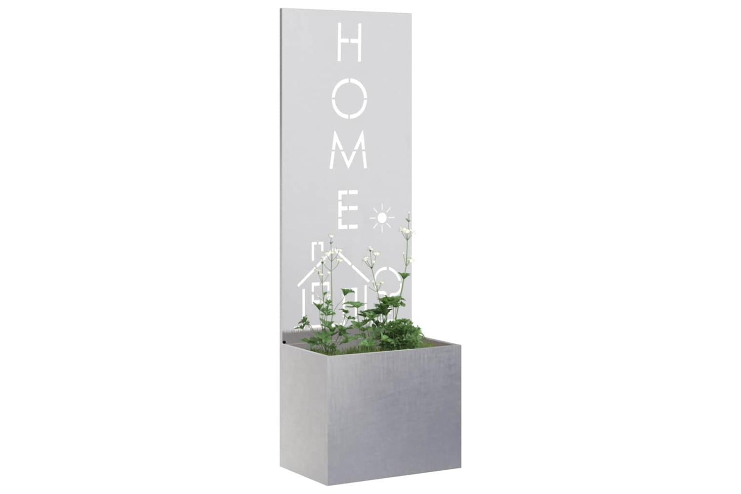 Garden Privacy Screen Sliver 50 X 140 Cm Stainless Steel-3