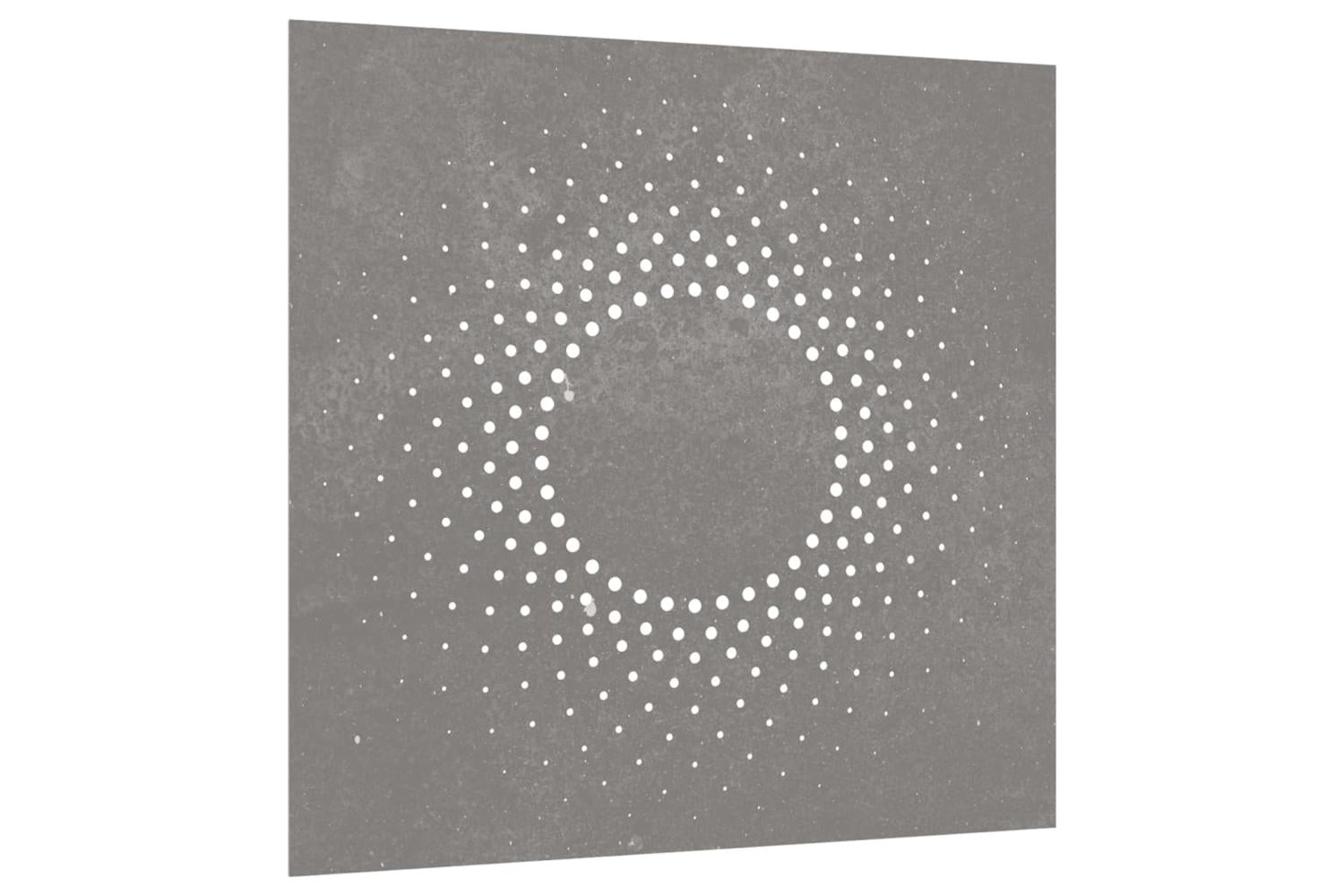 Garden Wall Decoration 55x55 Cm Corten Steel Sun Design-3