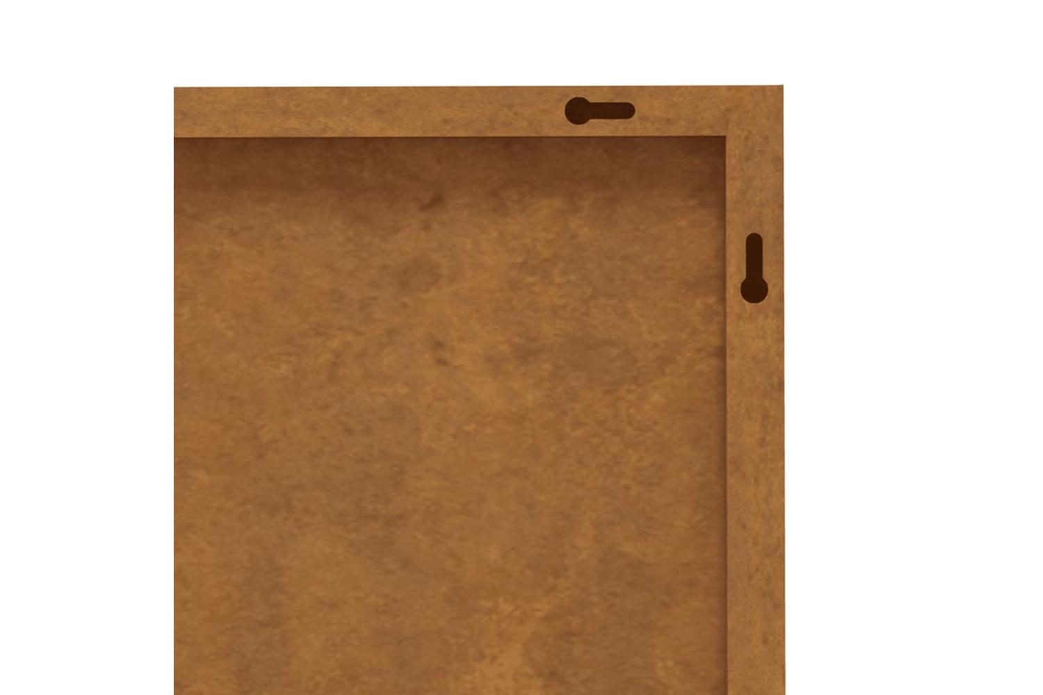 Garden Wall Decorations 3 Pcs 105x55 Cm Corten Steel Tree Design-7