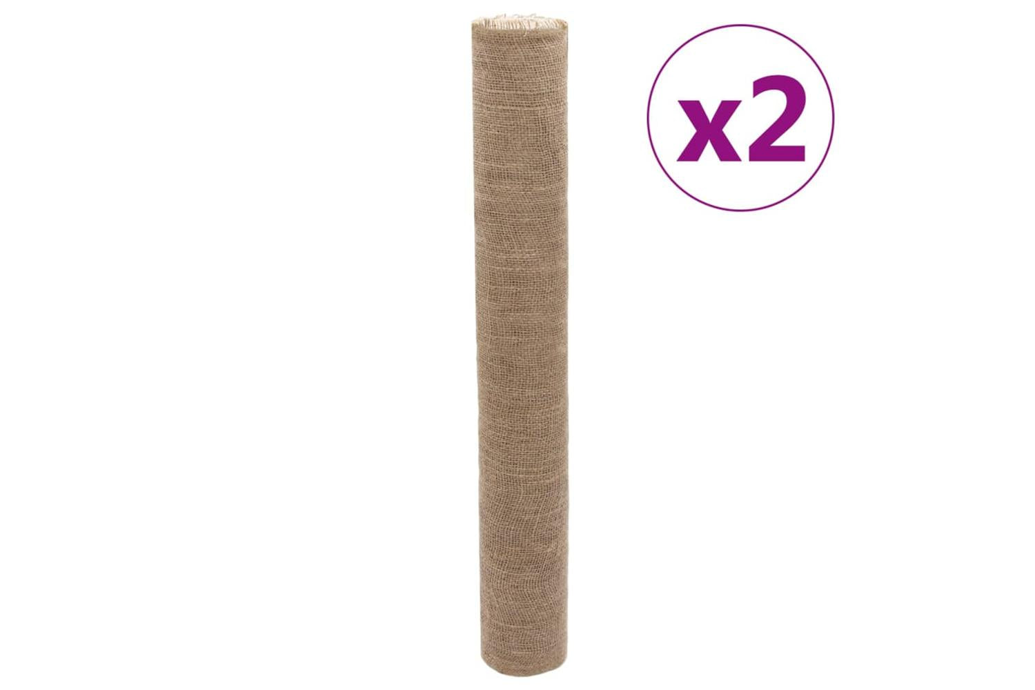 Jute Rolls 2 Pcs 1x50 M 100 Jute 200 Gsm-2