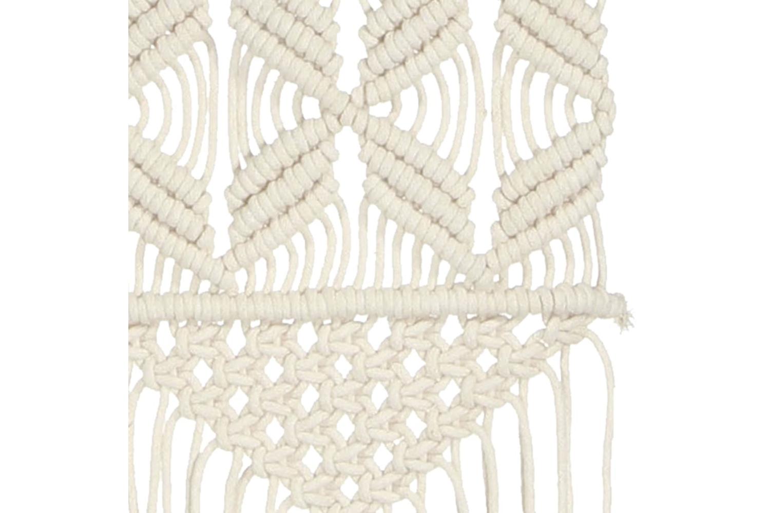 Macrame Wall Hanger 40x80 Cm Cotton-5