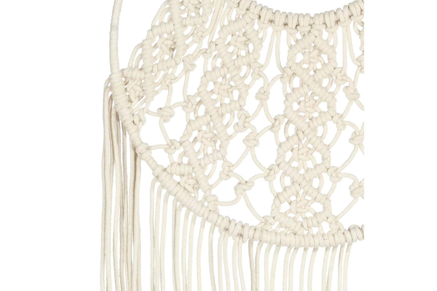 Macrame Wall Hanger 40x80 Cm Cotton-4
