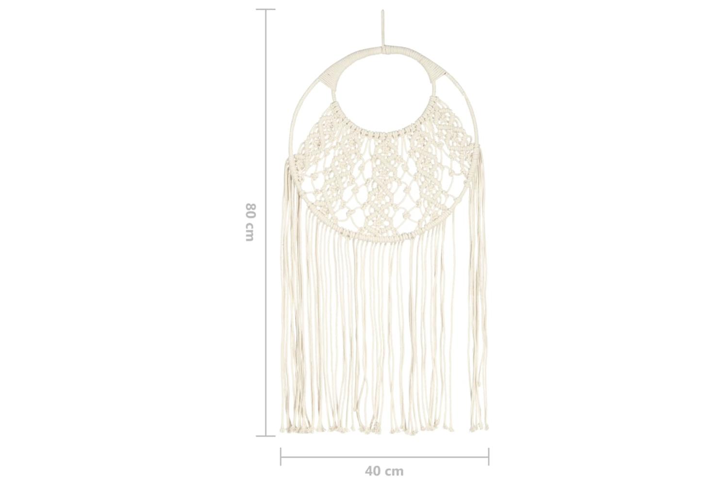 Macrame Wall Hanger 40x80 Cm Cotton-6