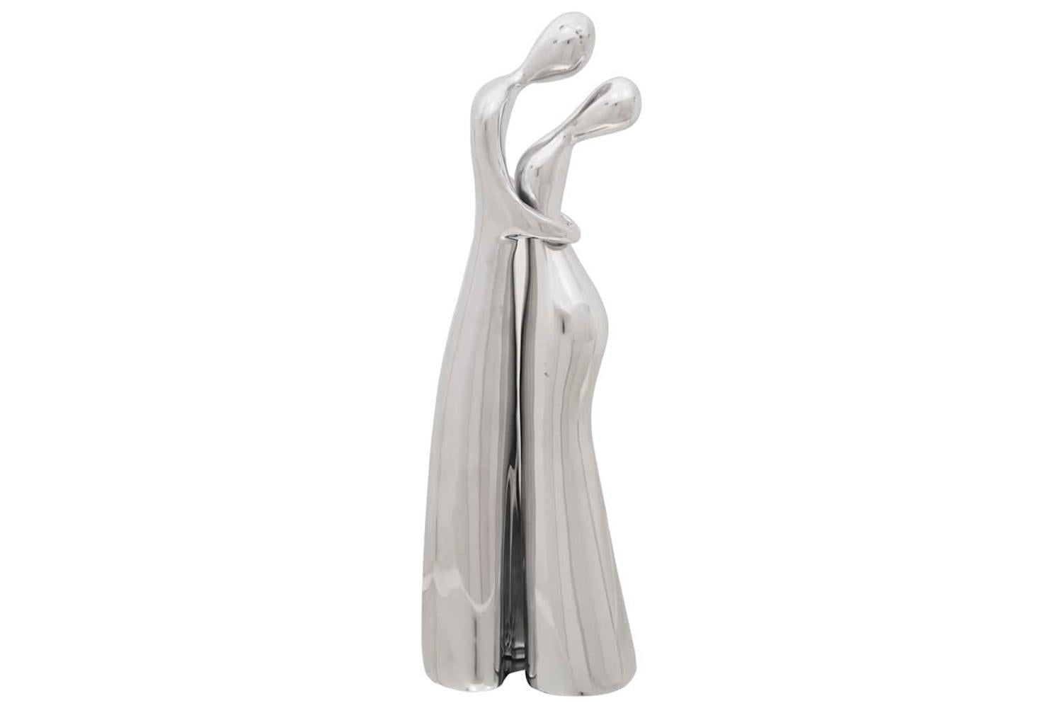 Sculpture Silver 10 X 16 X 49 Cm Aluminium-6