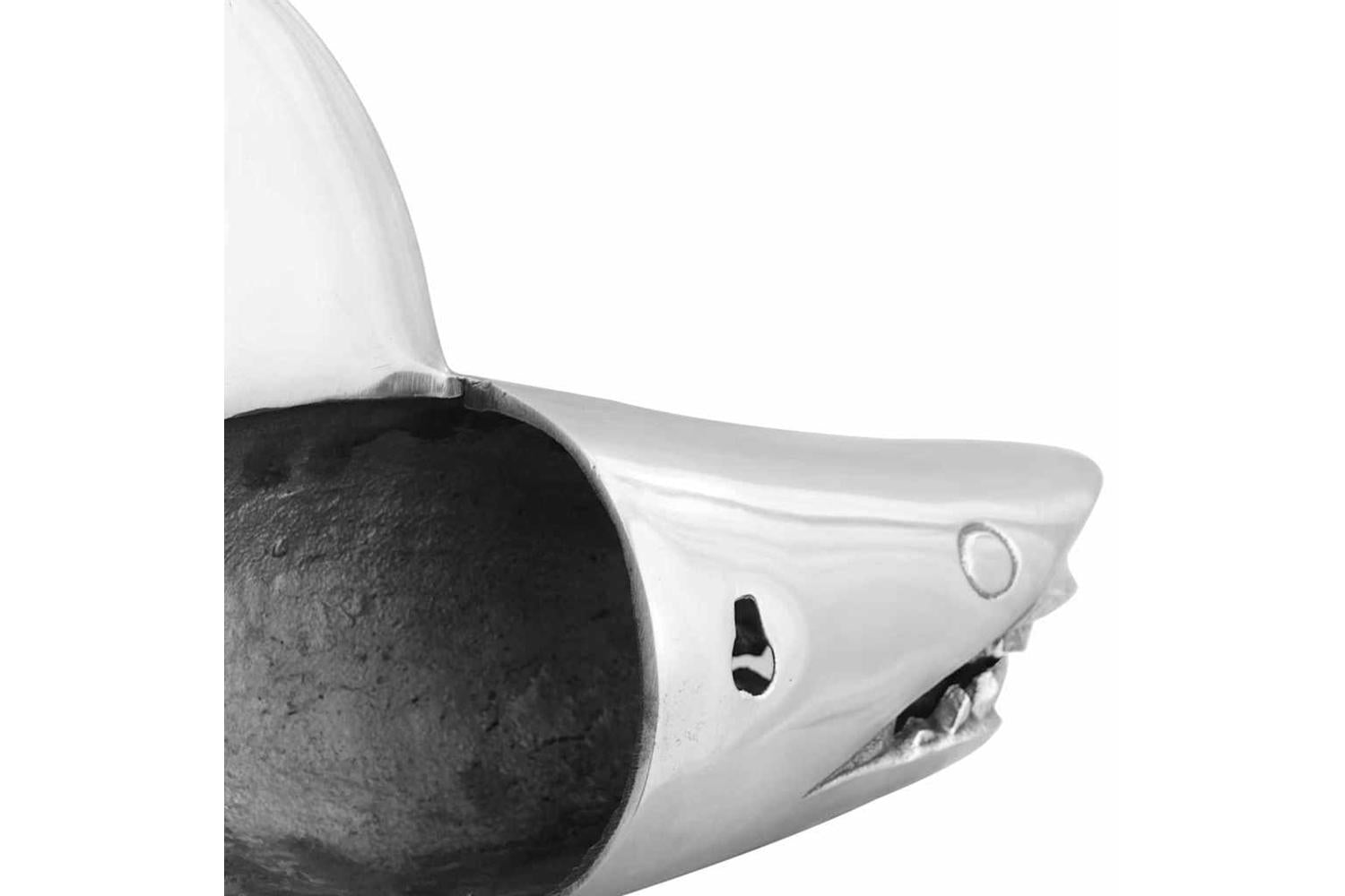 Sculpture Silver 68 X 20 X 24 Cm Aluminium-8