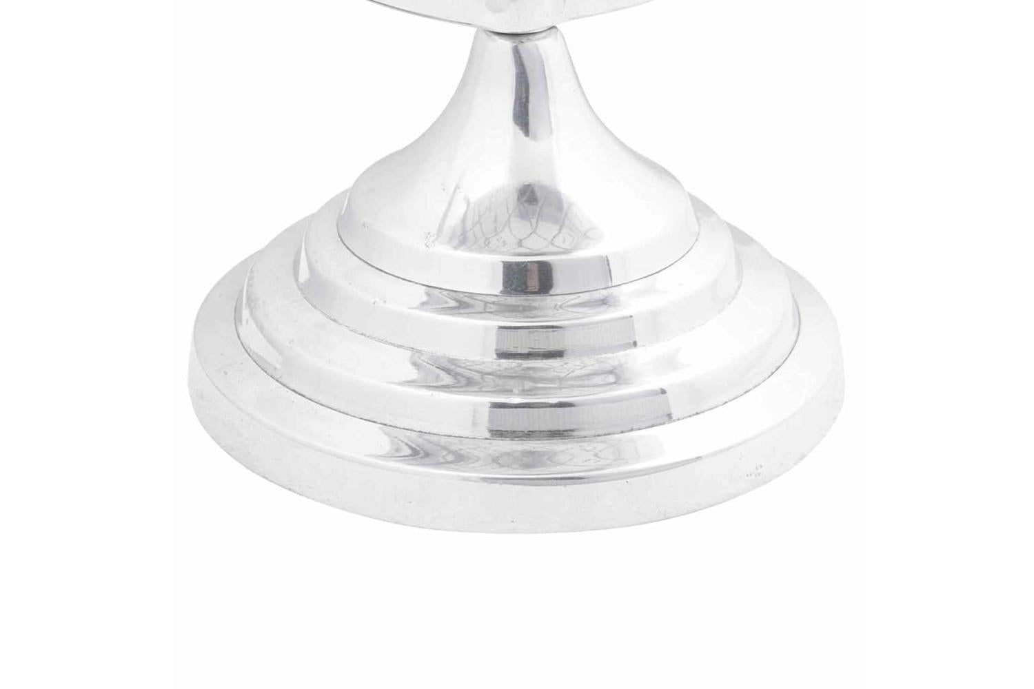Sculpture Silver Aluminium-5