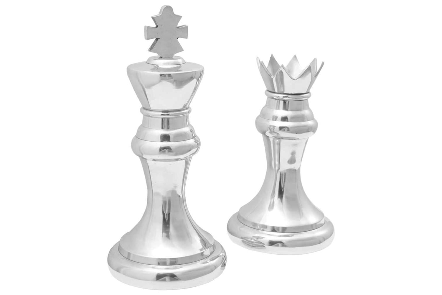 Sculptures Silver Aluminium-3