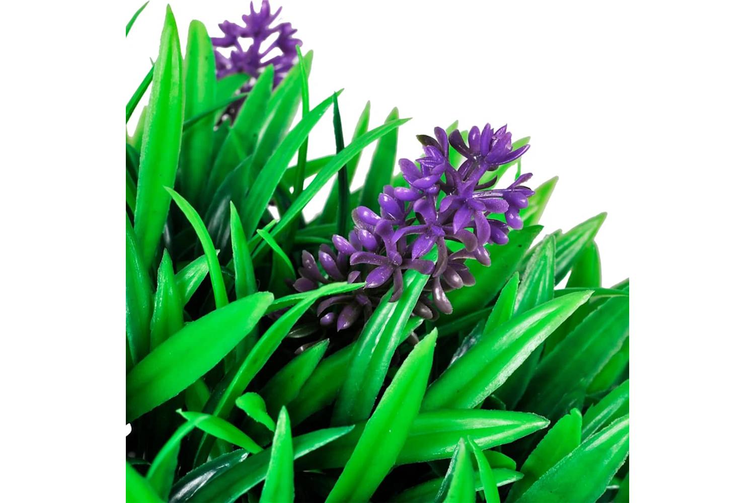 Set Of 2 Artificial Boxwood Ball With Lavender 30 Cm-3