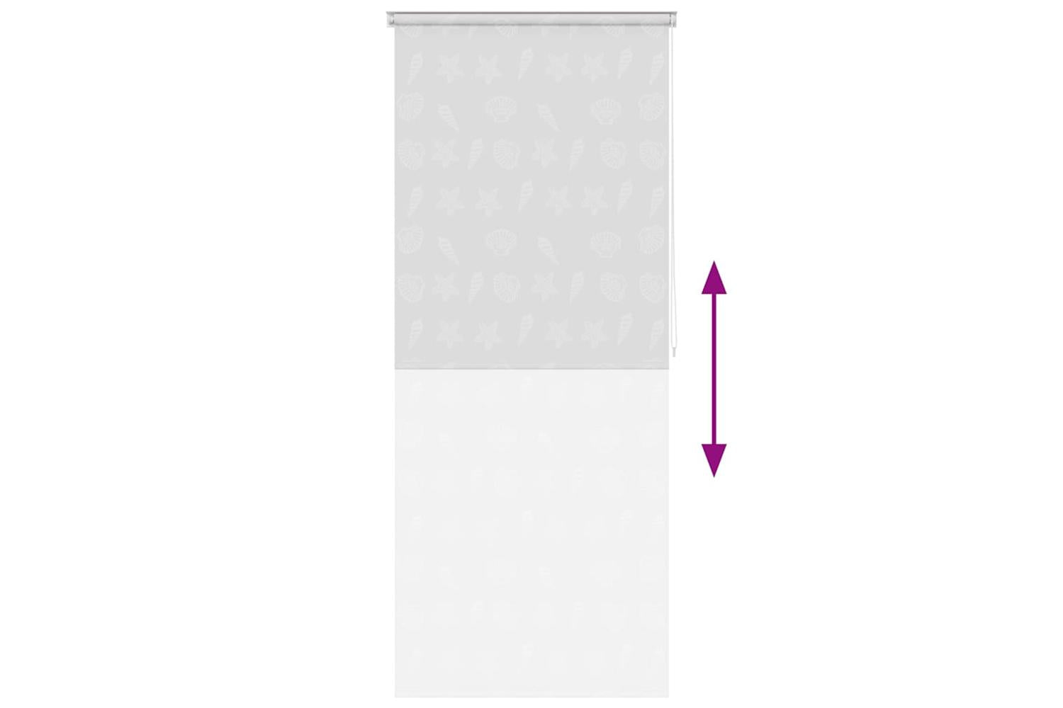 Shower Roller Blind 100x240 Cm Sea Star-5