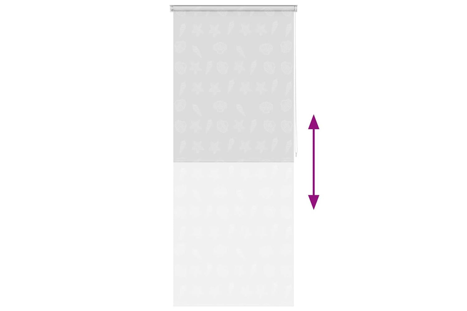 Shower Roller Blind 120x240 Cm Sea Star-5