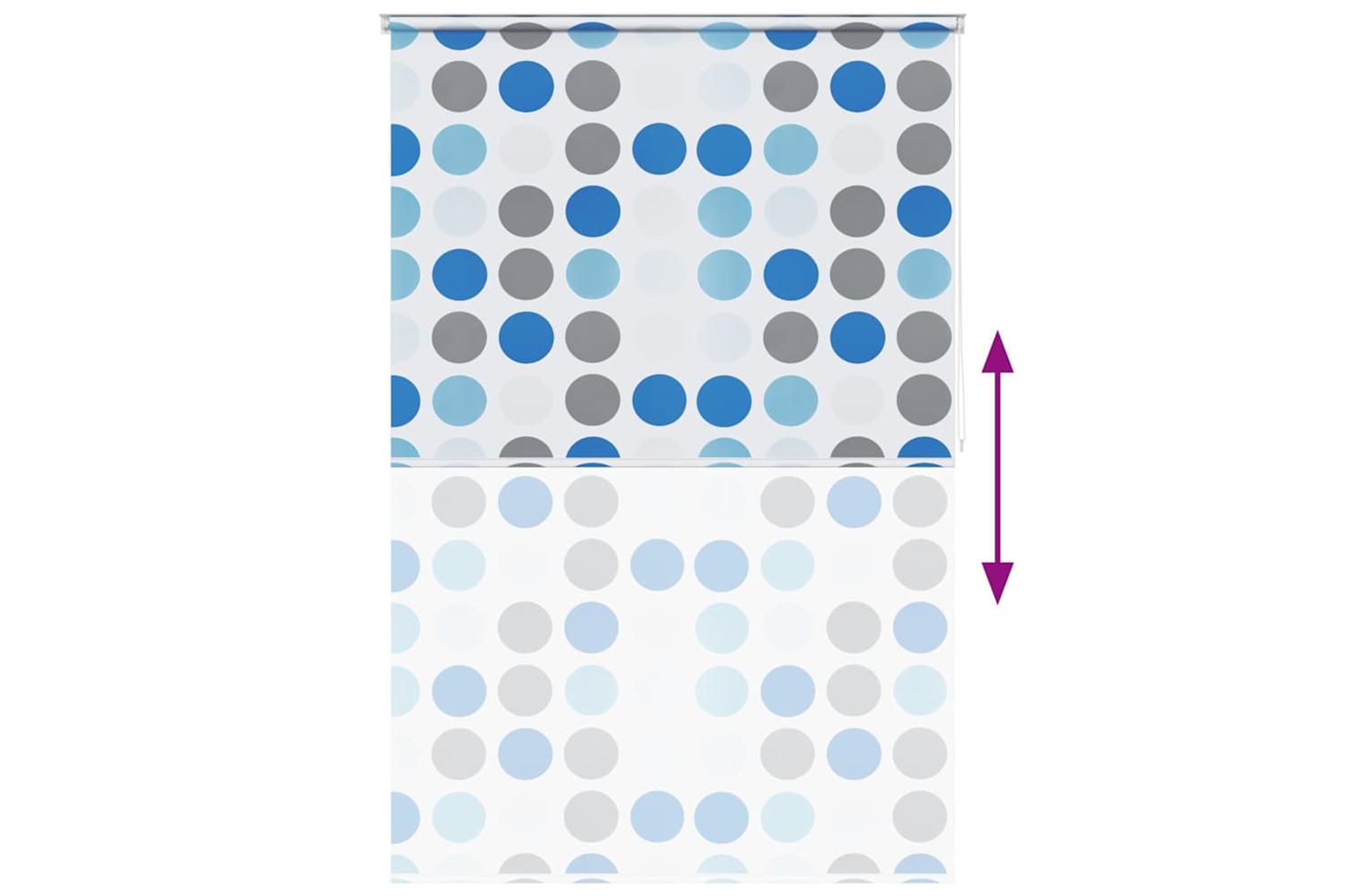 Shower Roller Blind 140x240 Cm Circle-5