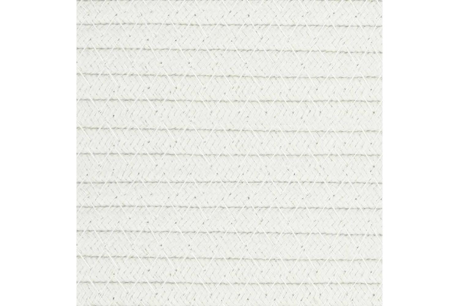 Storage Basket Black And White 49x65 Cm Cotton-8