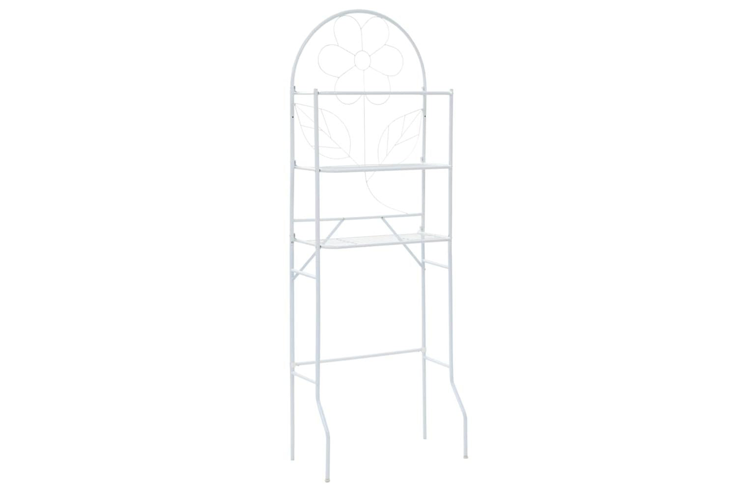 Toilet Rack White 60x33x174 Cm