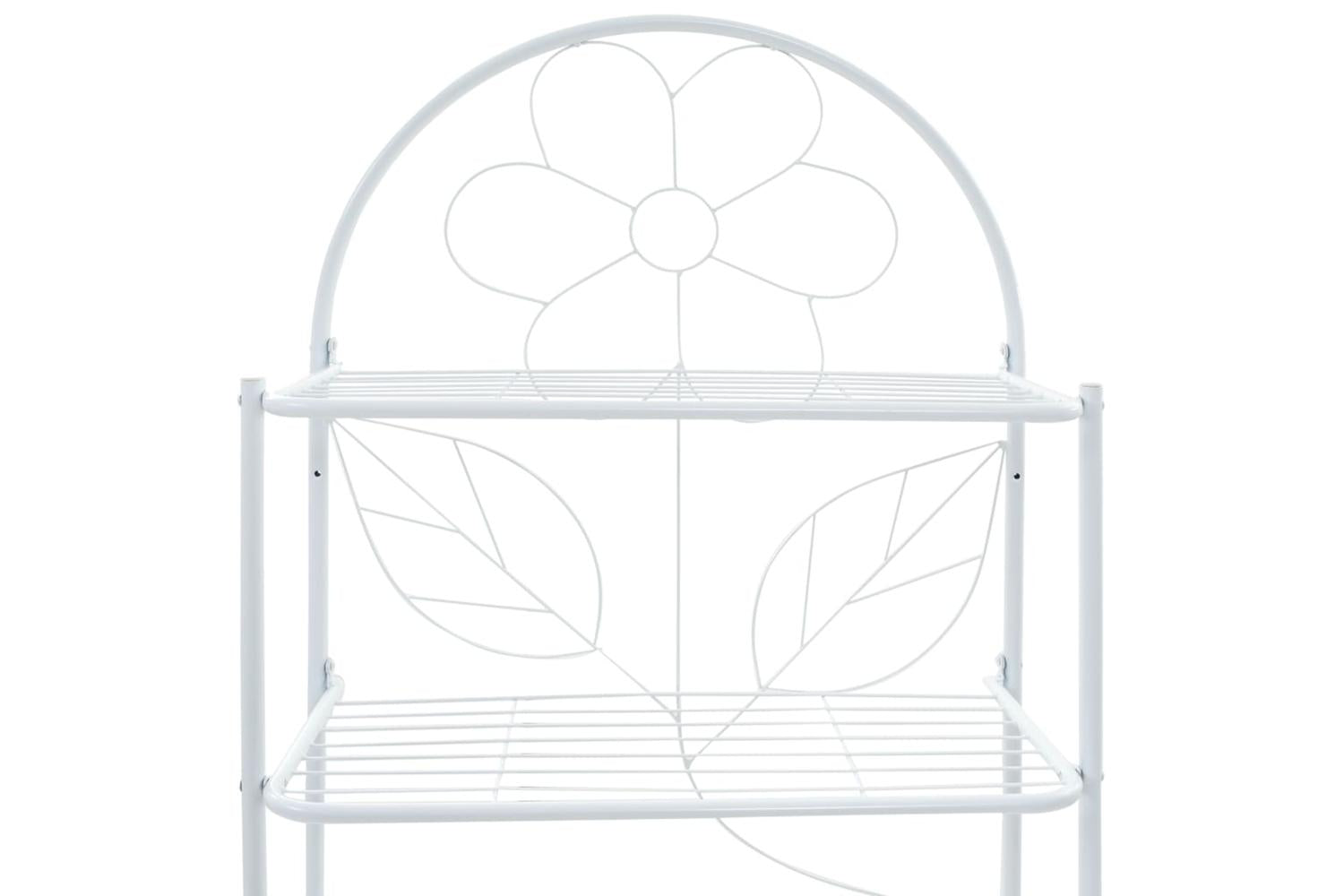 Toilet Rack White 60x33x174 Cm-5