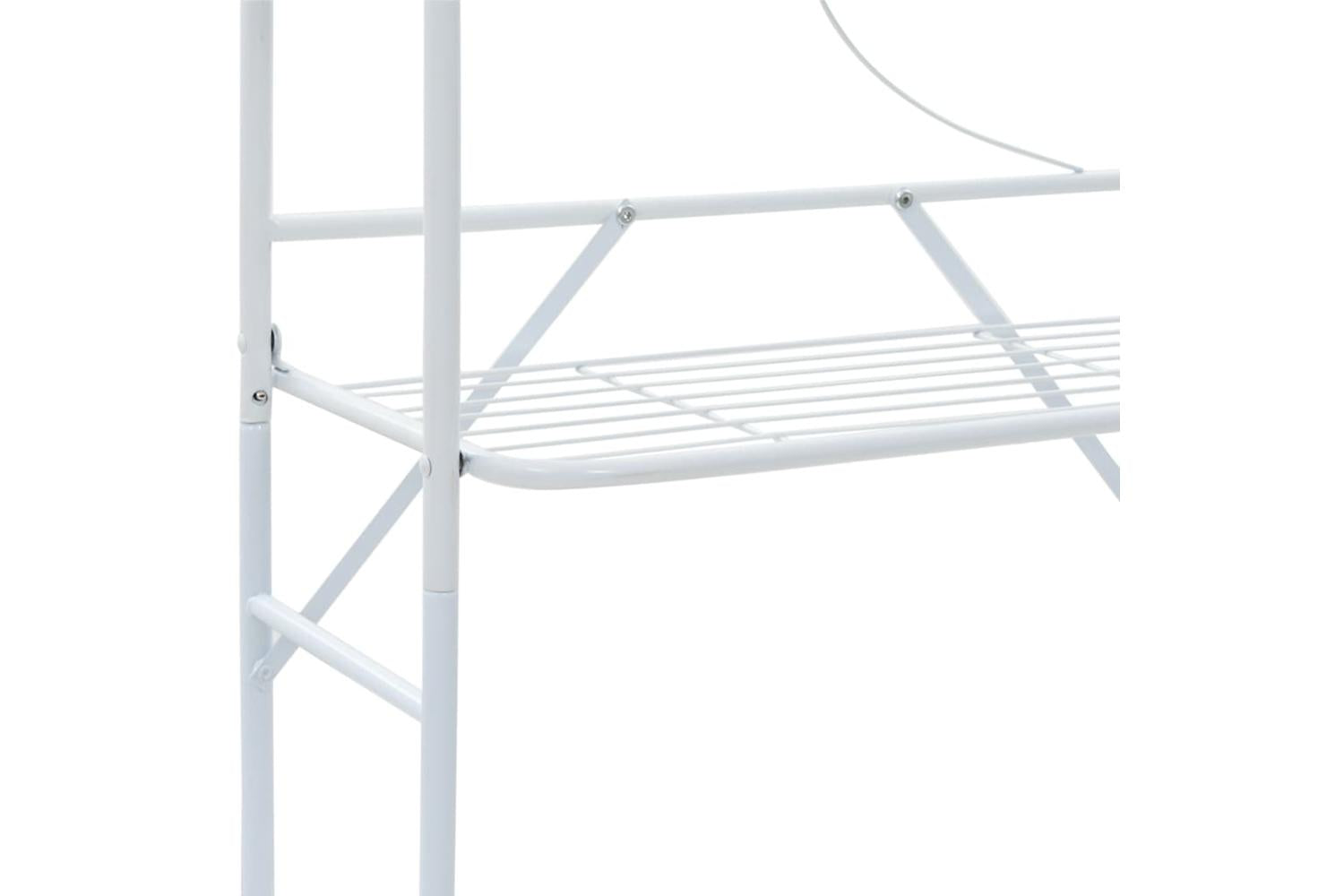 Toilet Rack White 60x33x174 Cm-6