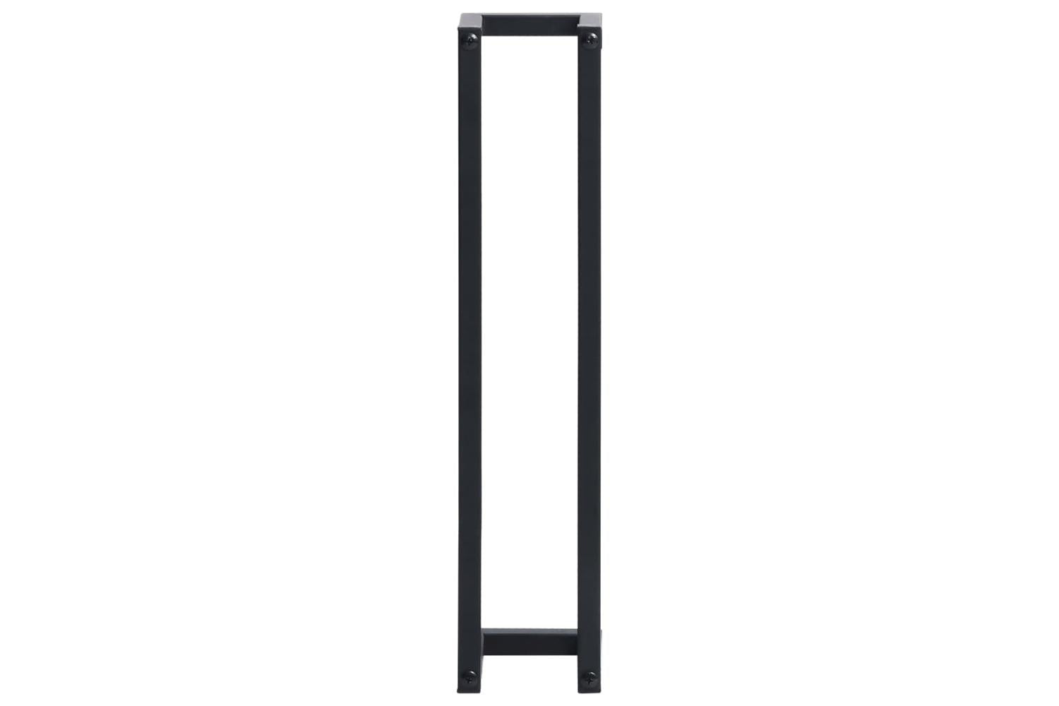 Towel Rack Black 125x125x60 Cm Iron-3