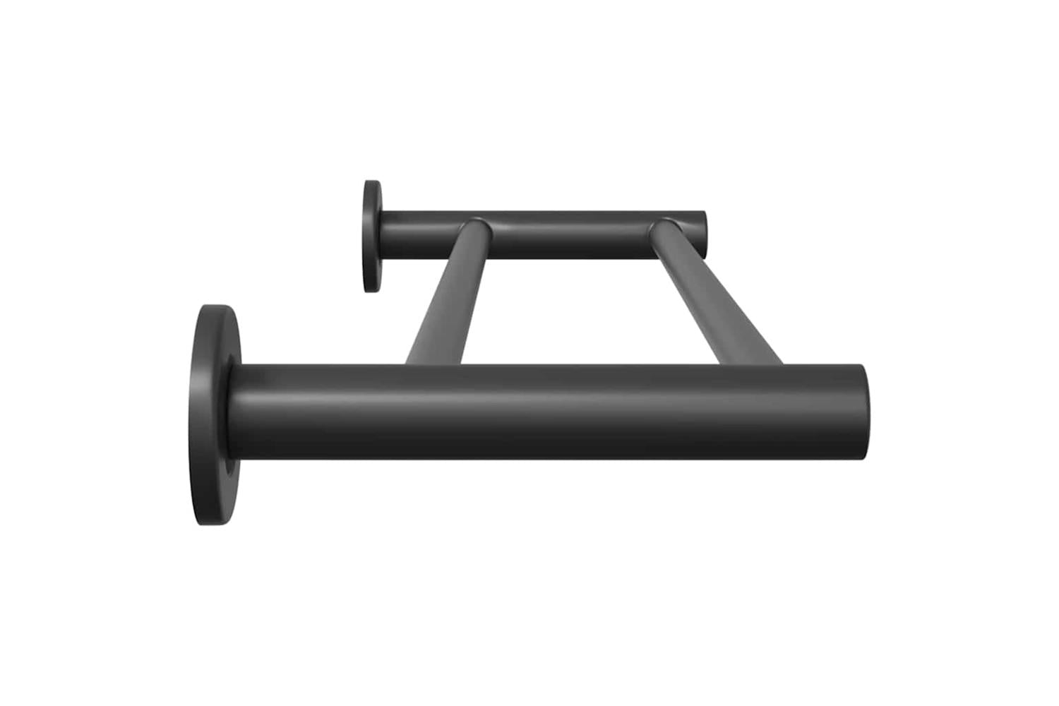 Towel Rack Black 61 X 145 X 5 Cm Stainless Steel-6