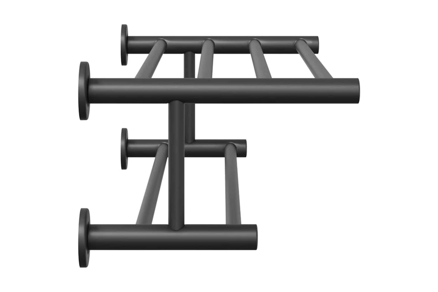 Towel Rack Black 61 X 23 X 17 Cm Stainless Steel-6