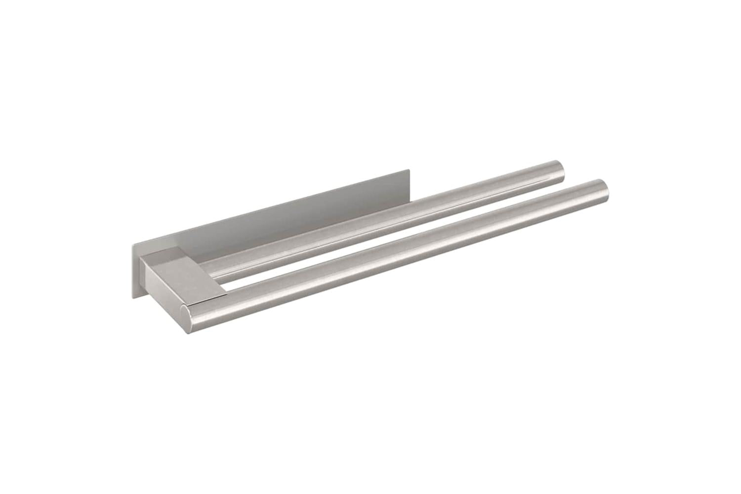 Towel Rack Silver 40 X 9 X 4 Cm Stainless Steel-2