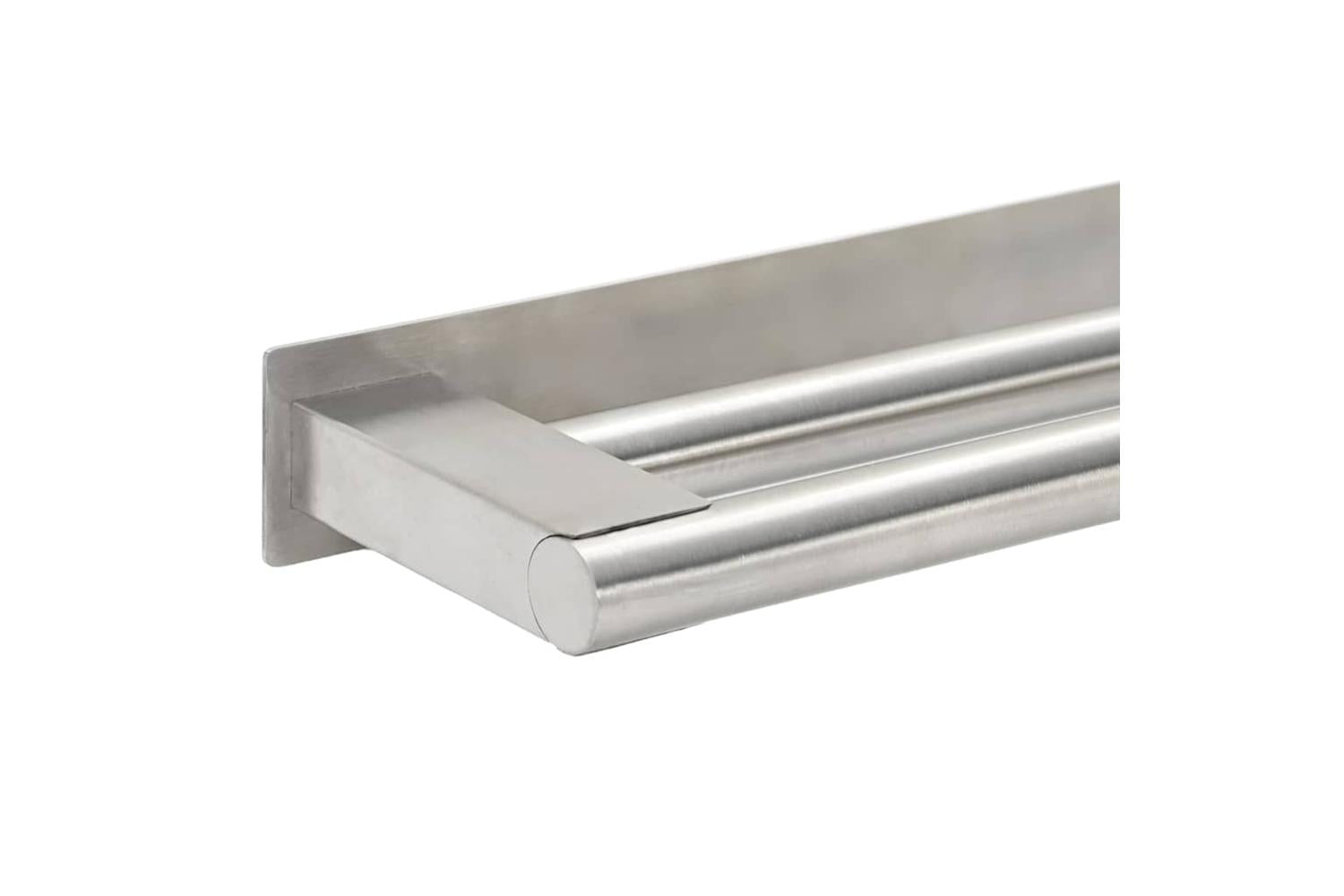 Towel Rack Silver 40 X 9 X 4 Cm Stainless Steel-8