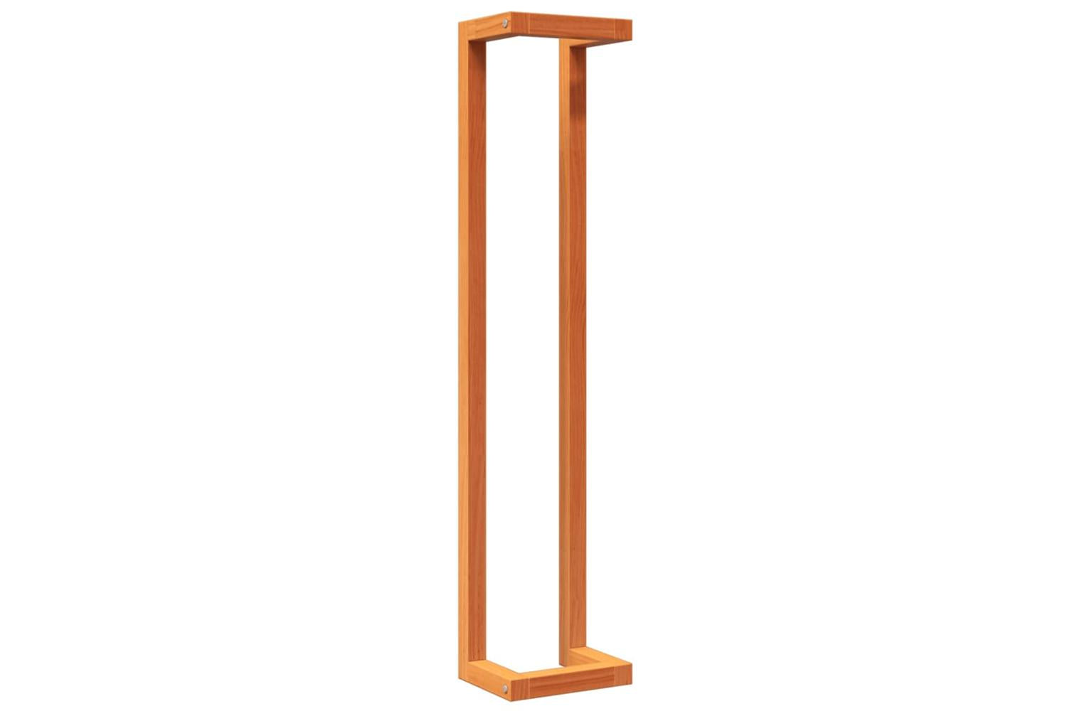 Towel Rack Wax Brown 23x18x110 Cm Solid Wood Pine-7
