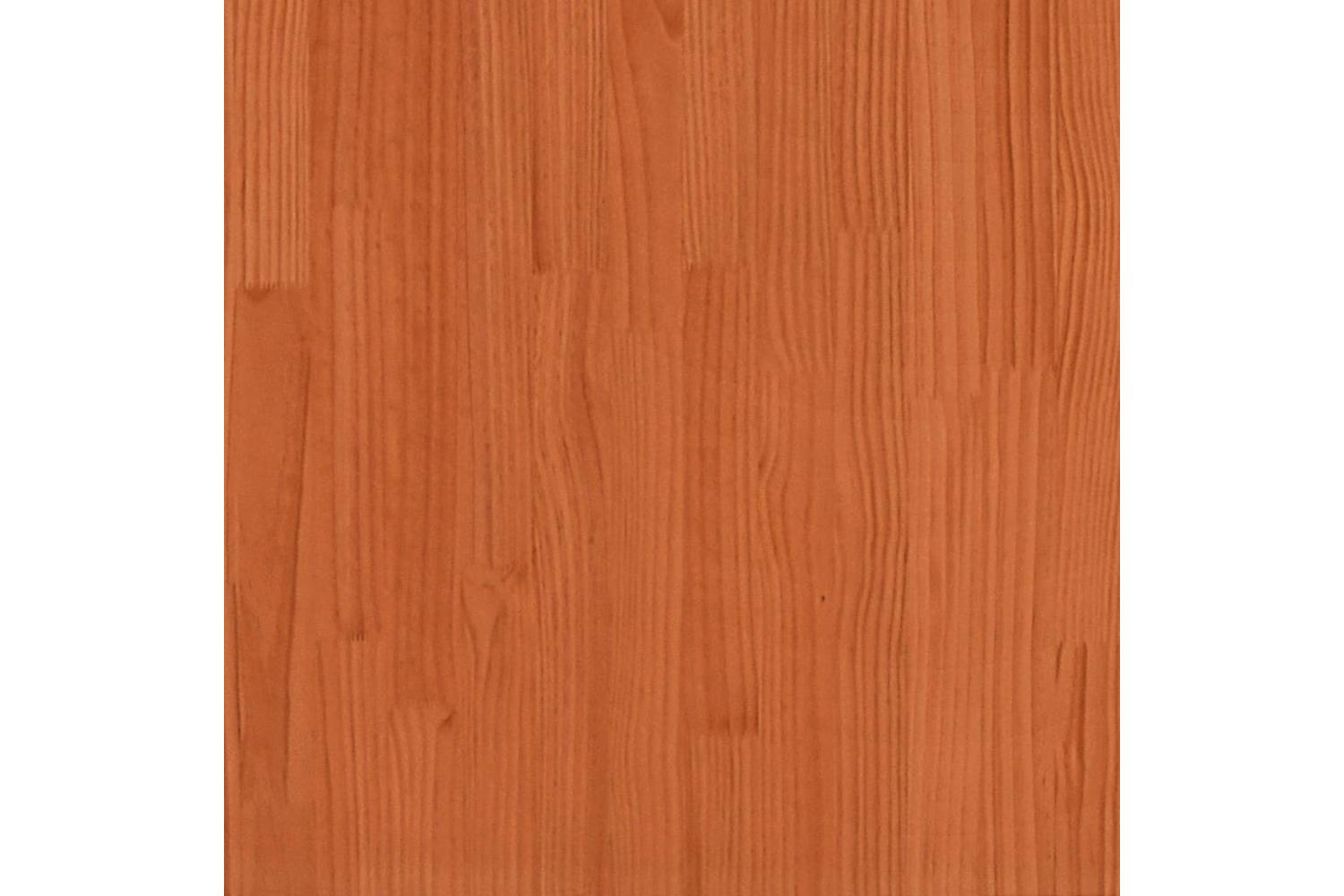 Towel Rack Wax Brown 23x18x110 Cm Solid Wood Pine-9