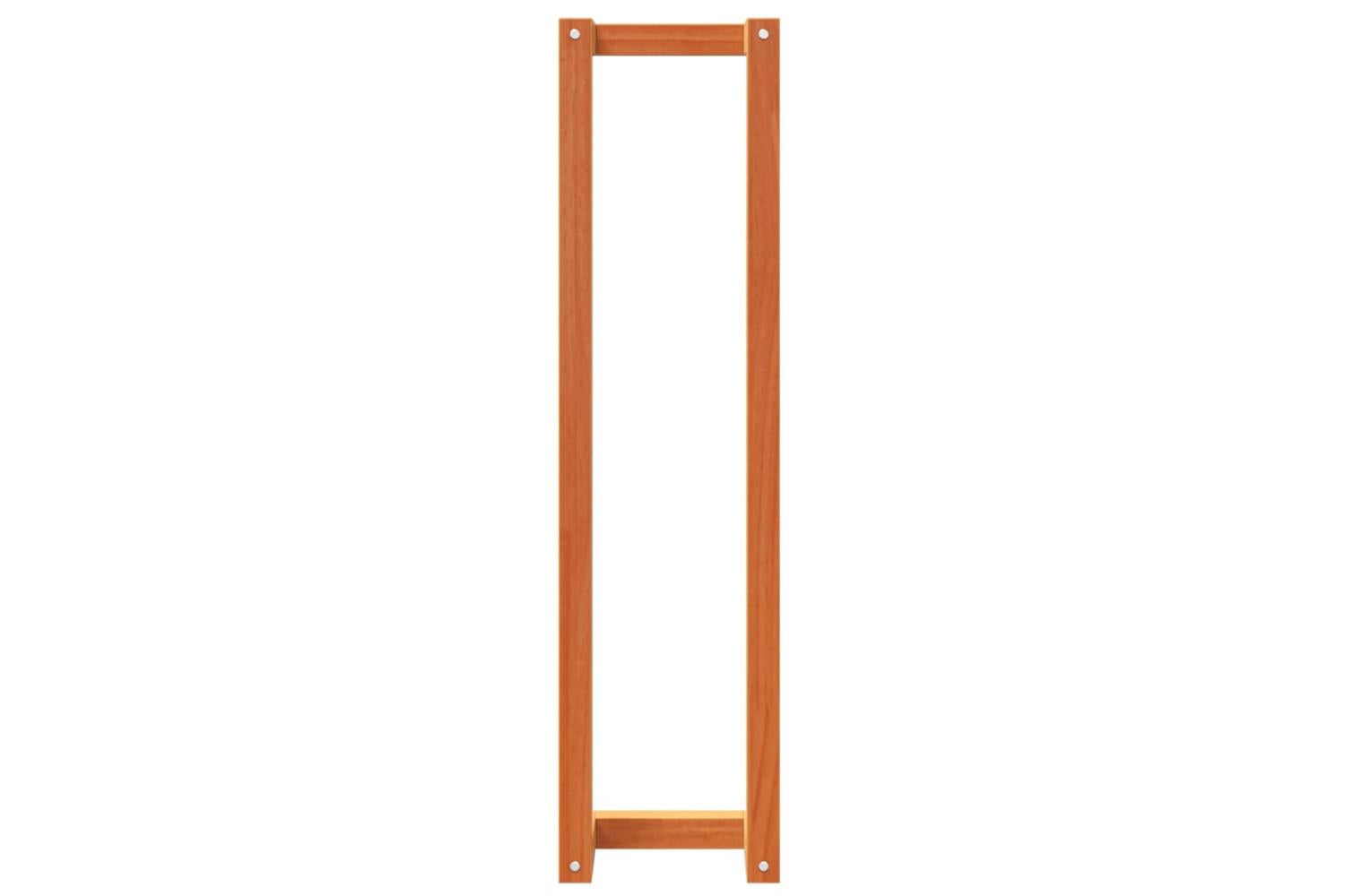 Towel Rack Wax Brown 23x18x90 Cm Solid Wood Pine-5