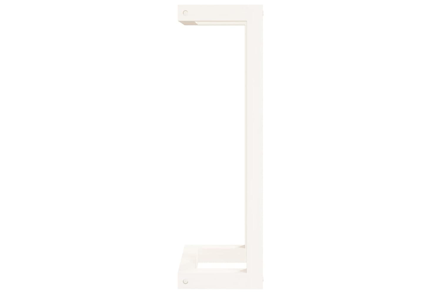 Towel Rack White 23x18x60 Cm Solid Wood Pine-6
