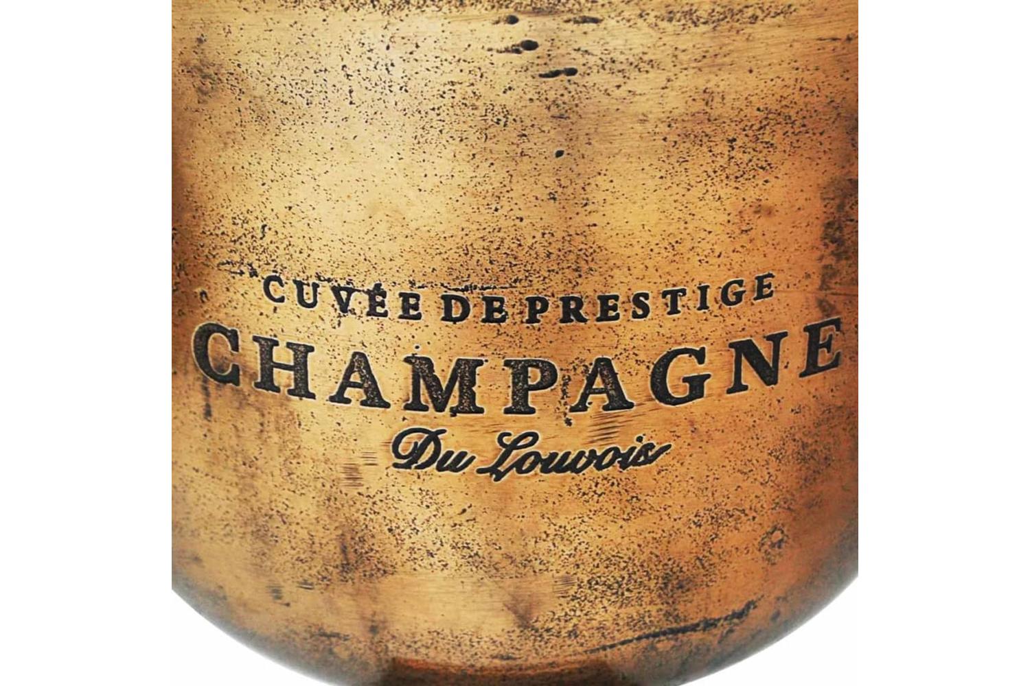 Trophy Cup Champagne Cooler Copper Brown-5