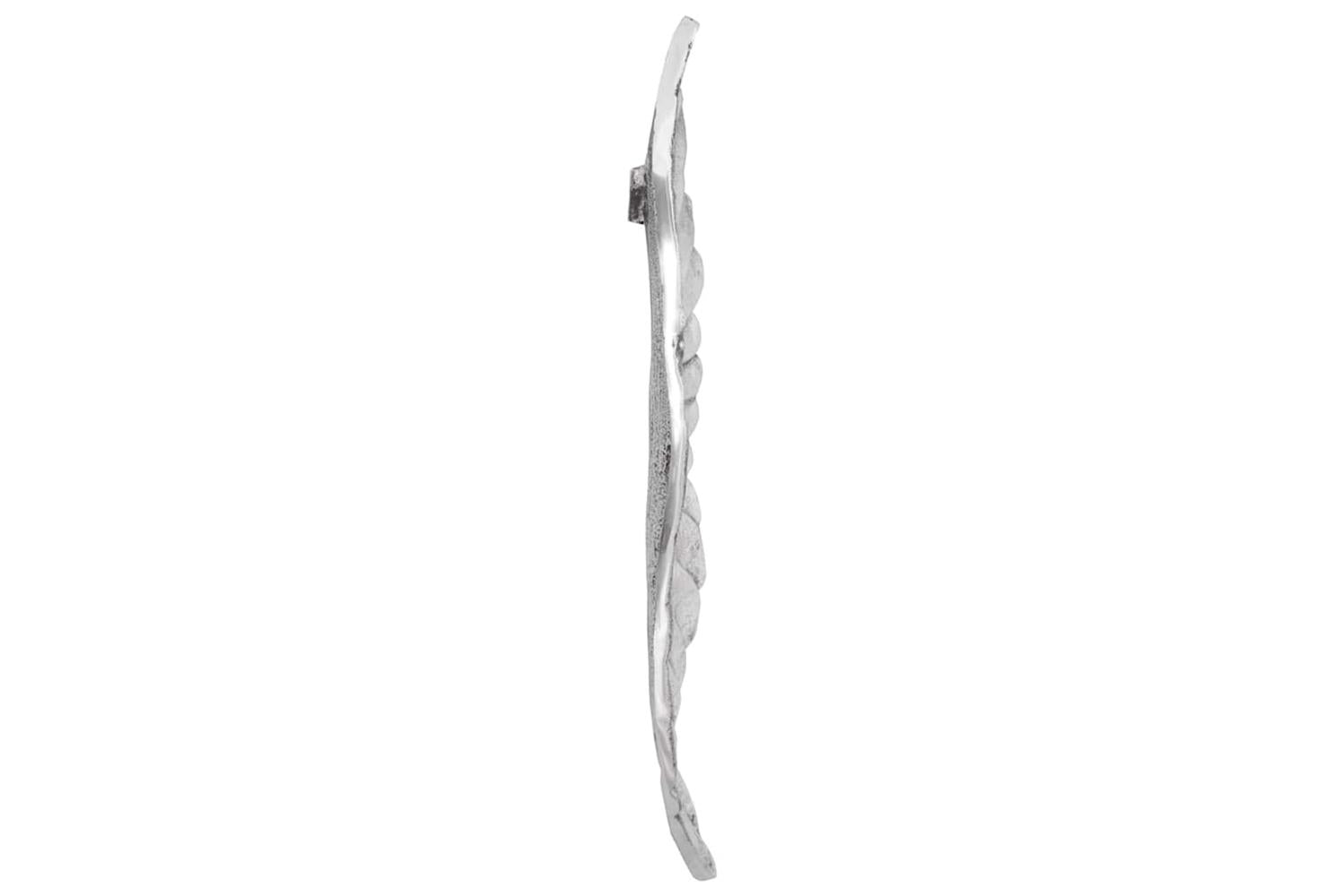 Wings Sculpture Silver 31 X 5 X 91 Cm Aluminium-4