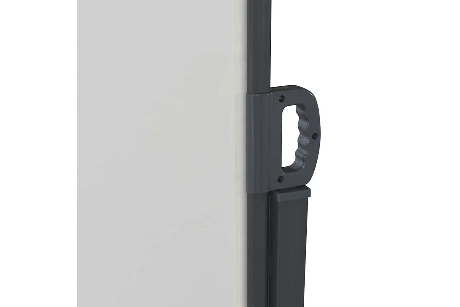 Vidaxl Retractable Side Awning Cream 600 X 200 Cm Metal-5