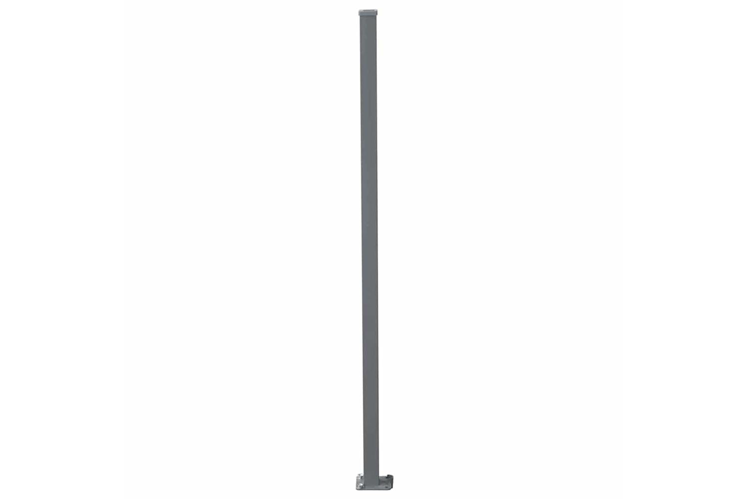 Vidaxl Retractable Side Awning Cream 600 X 200 Cm Metal-7
