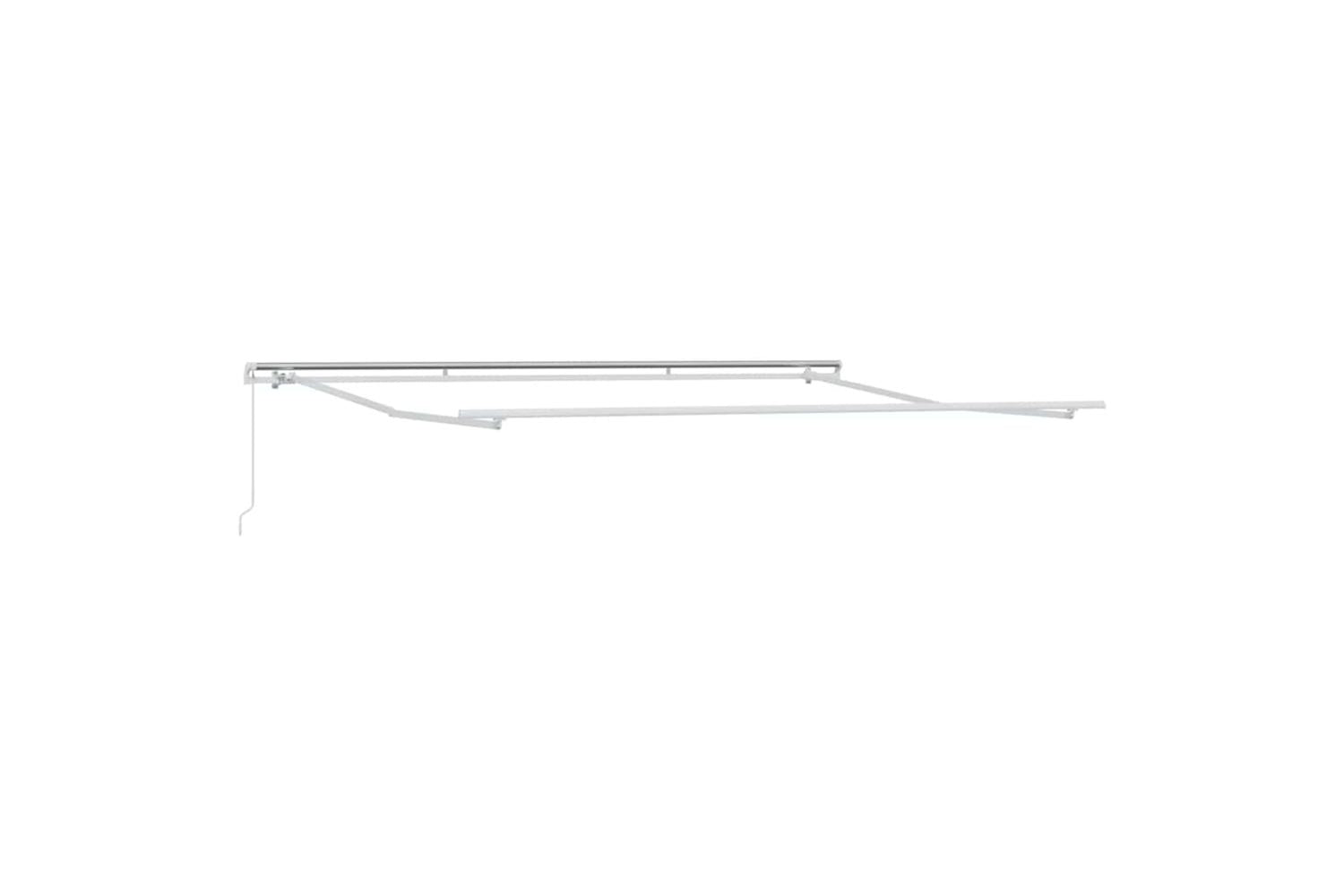 Vidaxl Retractable Awning Orange And Brown 400 X 300 Cm Fabric-5