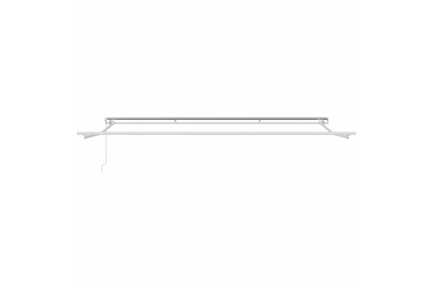 Vidaxl Awning Manual White 5 X 35 M Metal-4