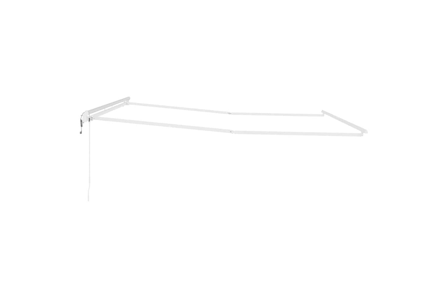 Vidaxl Awning White 45 X 35 M Metal-5