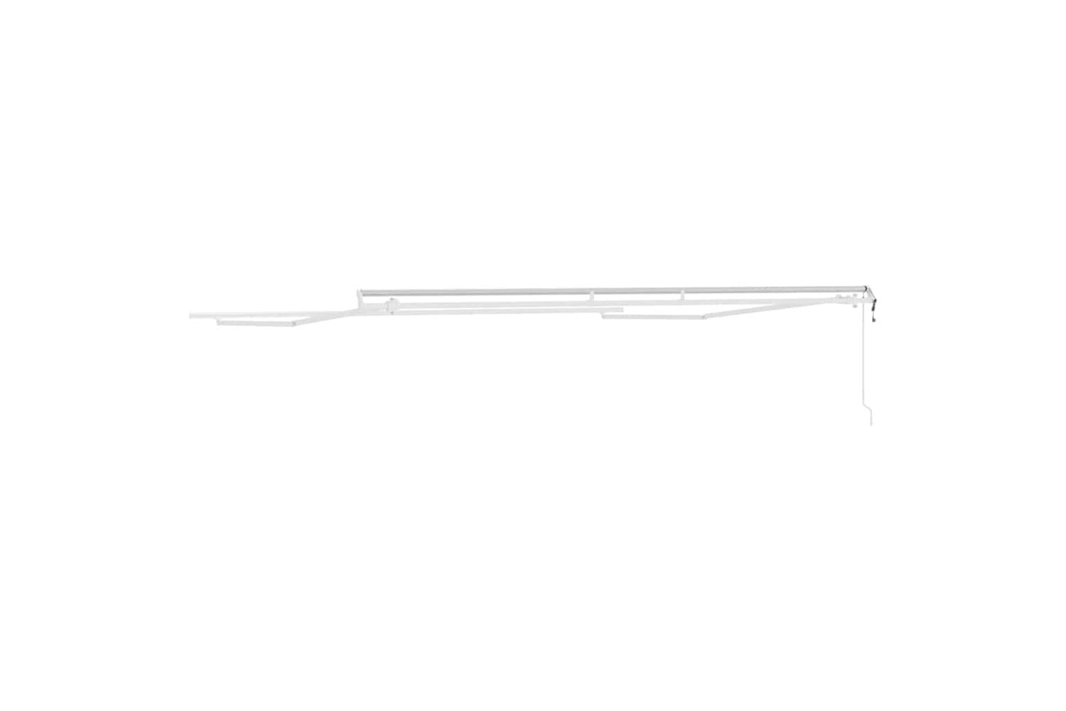Vidaxl Awning White 45 X 35 M Metal-6