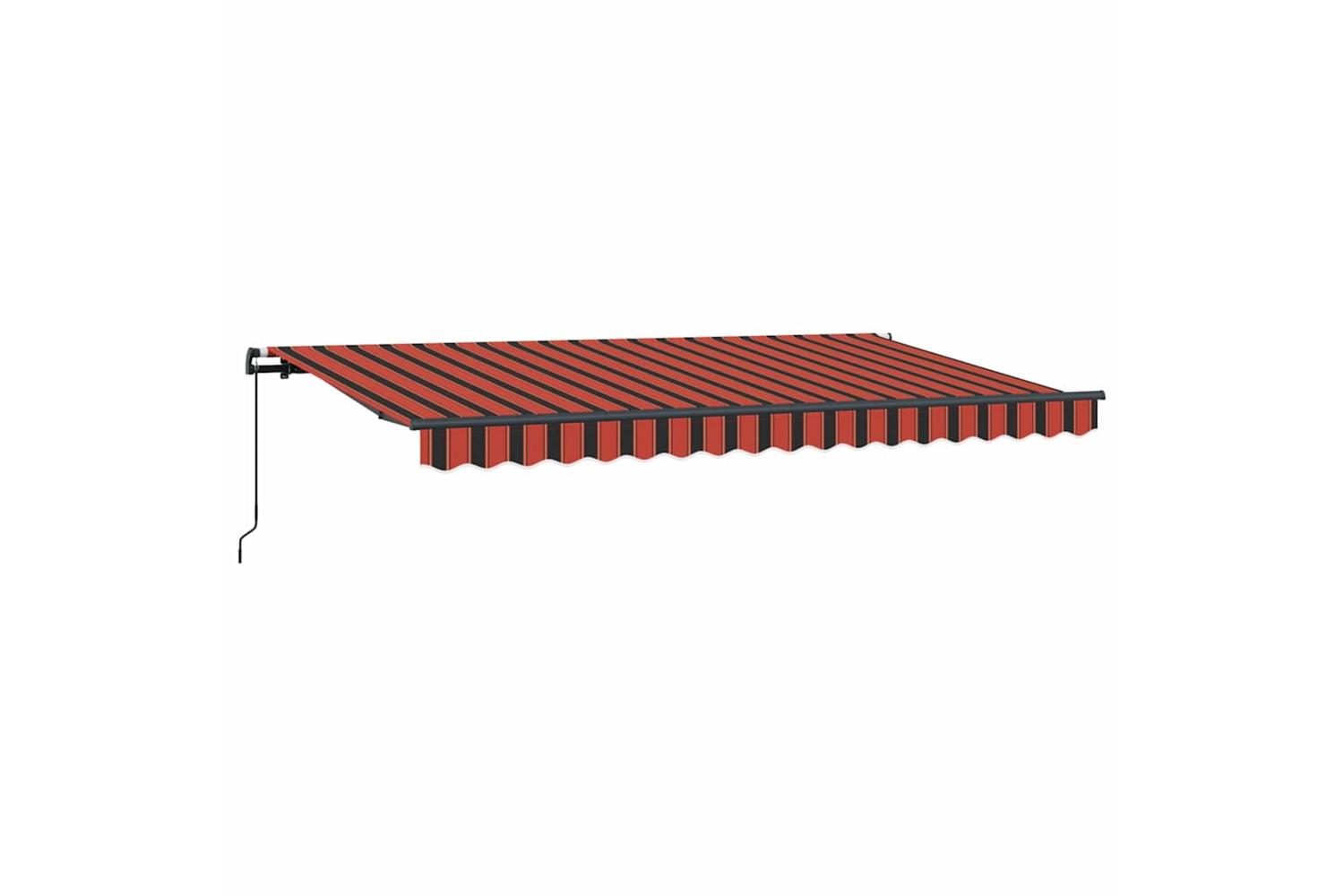 Vidaxl Retractable Awning Multicolour 350 X 200 Cm-5