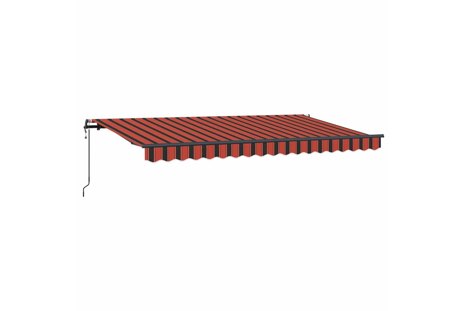 Vidaxl Retractable Awning Multicolour 350 X 200 Cm