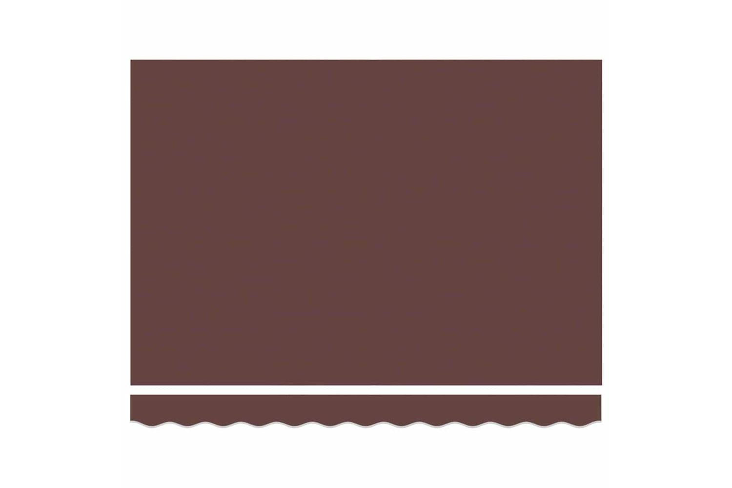 Vidaxl Retractable Awning Brown 350 X 200 Cm Polyester And Aluminium-6