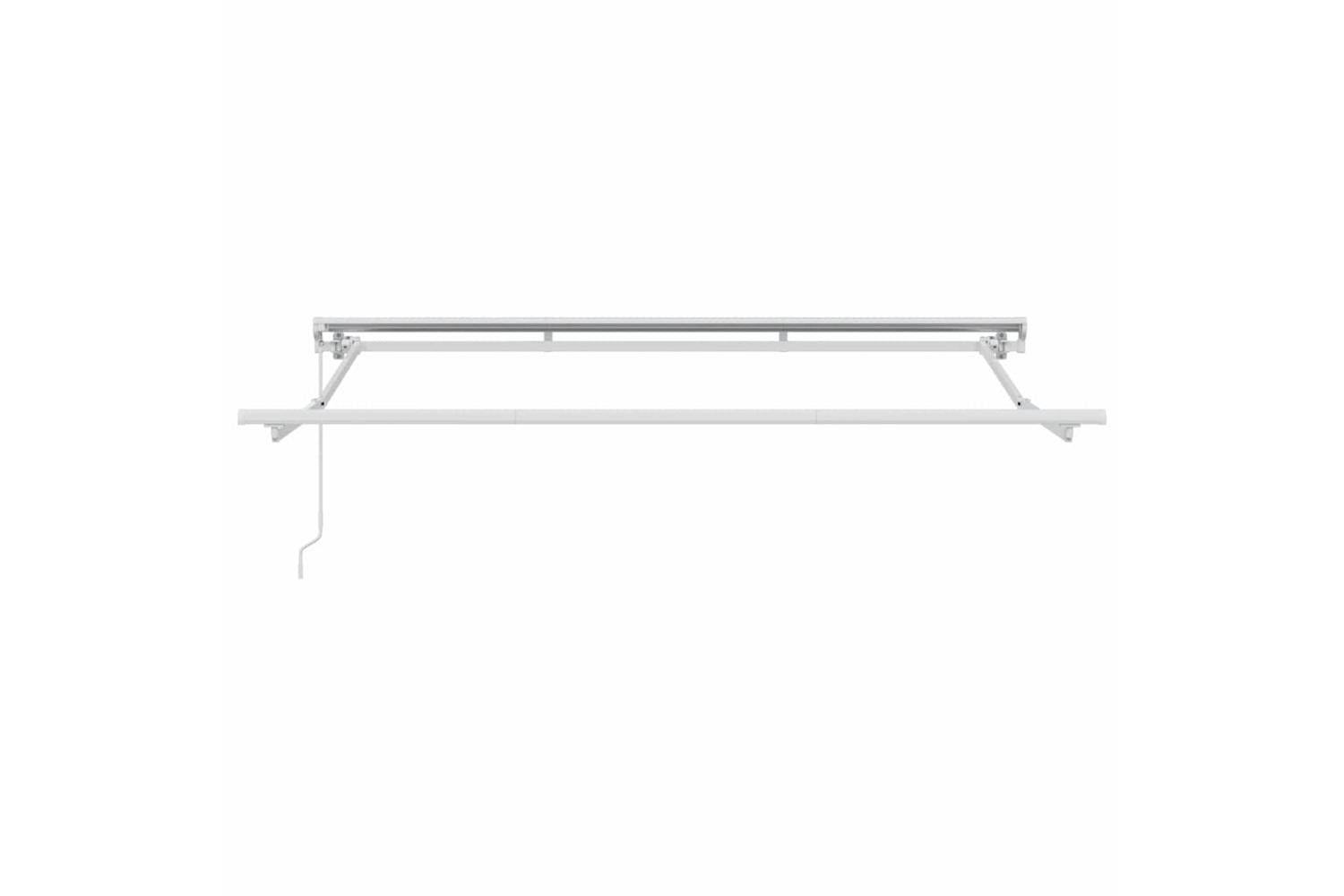 Vidaxl Retractable Awning Manual Multicolour Stripe 350x200 Cm Fabric-7