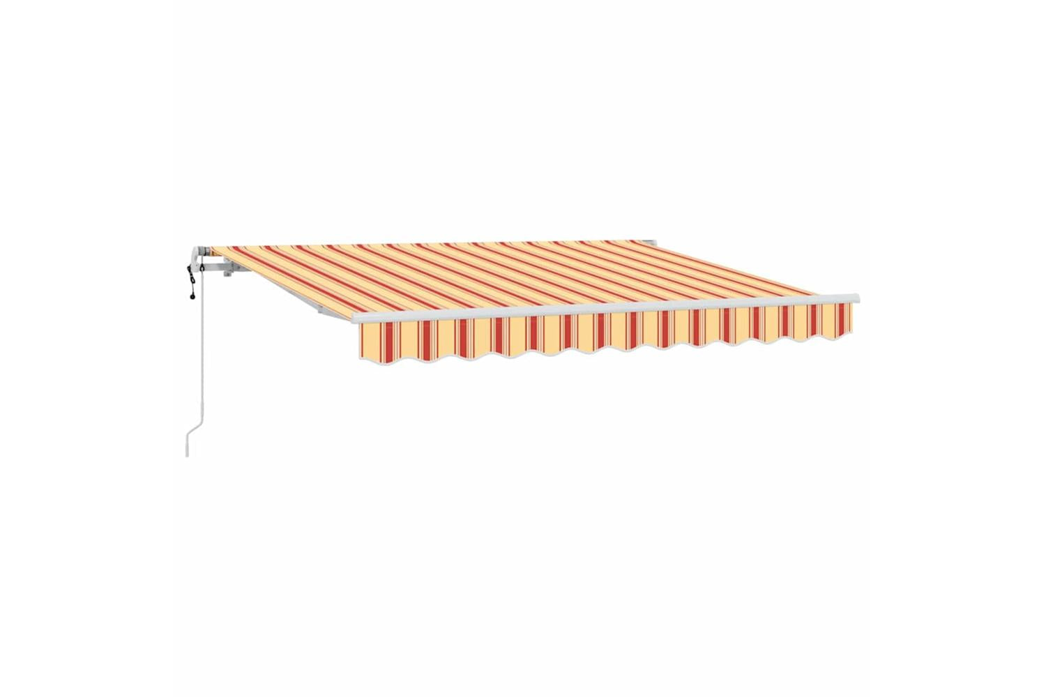 Vidaxl Retractable Awning Multicolour 350 X 200 Cm