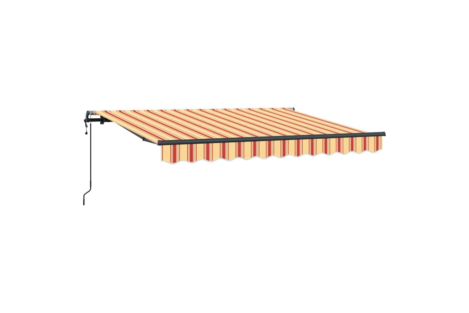 Vidaxl Retractable Awning Multicolour 350 X 200 Cm-2
