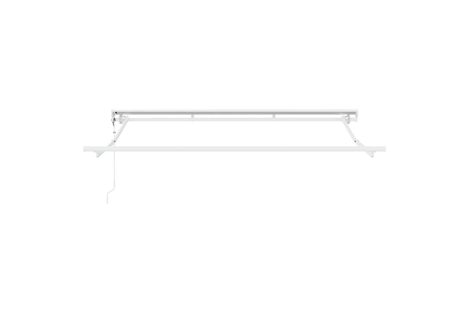 Vidaxl Retractable Awning Multicolour Stripe 350x200 Cm Fabric-7