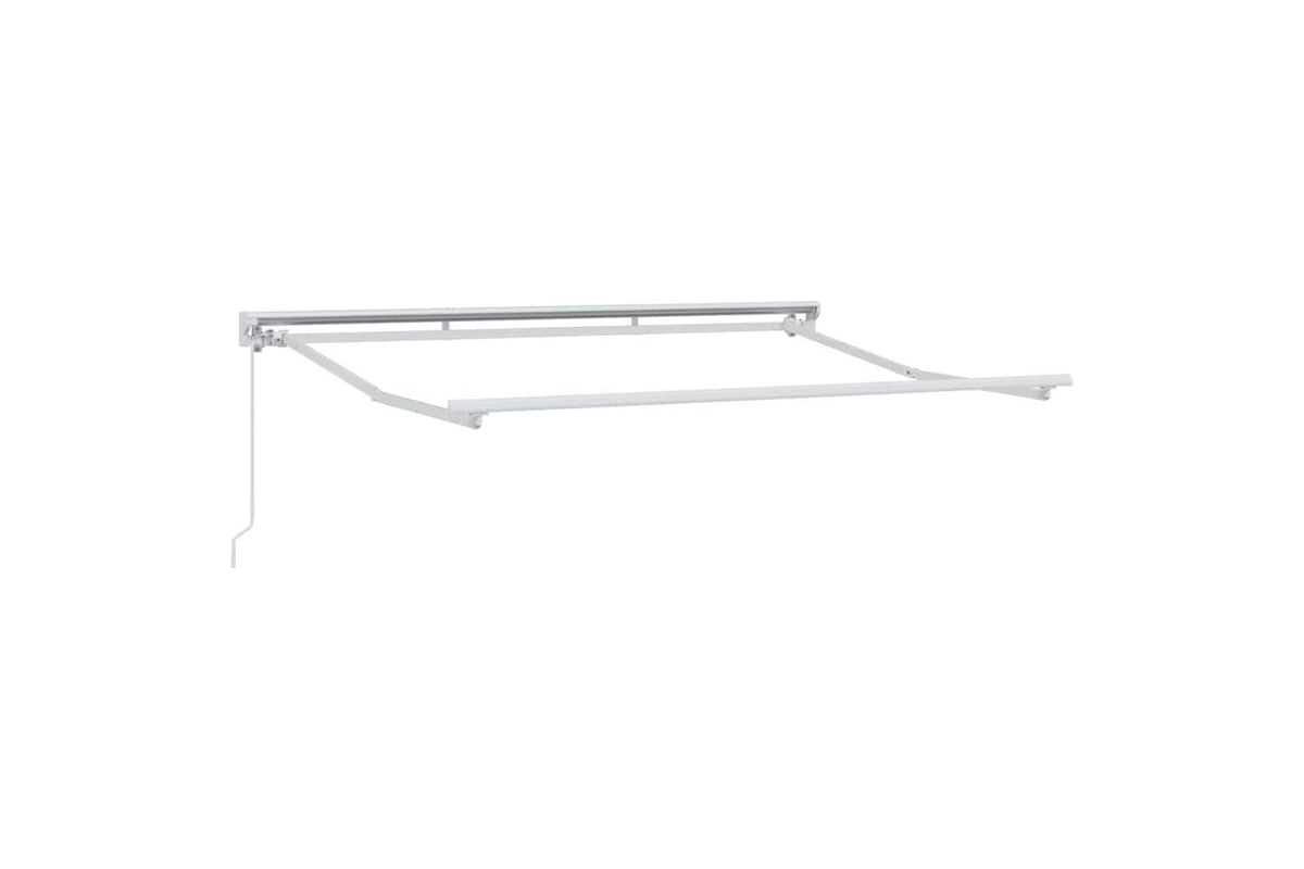 Vidaxl Retractable Awning Manual Multicolour Stripe 350x200 Cm Fabric-5