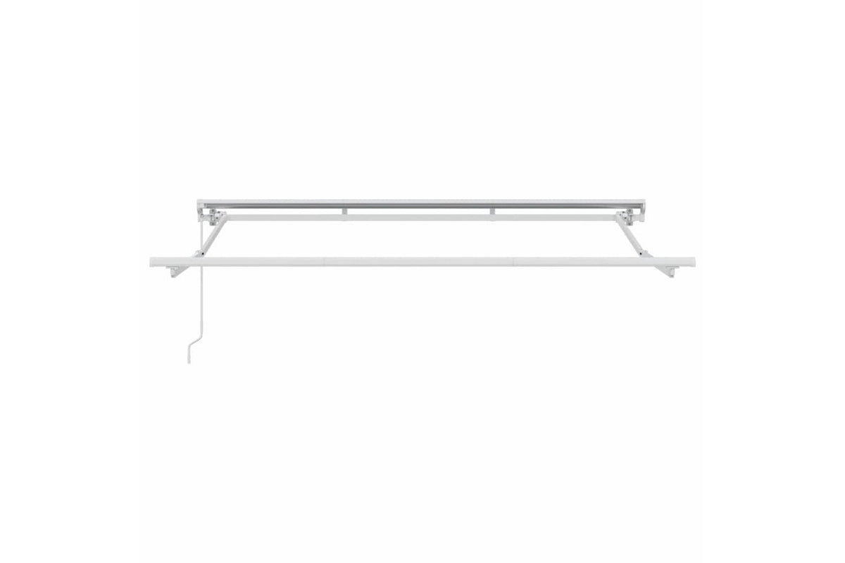Vidaxl Retractable Awning Manual Multicolour Stripe 350x200 Cm Fabric-7