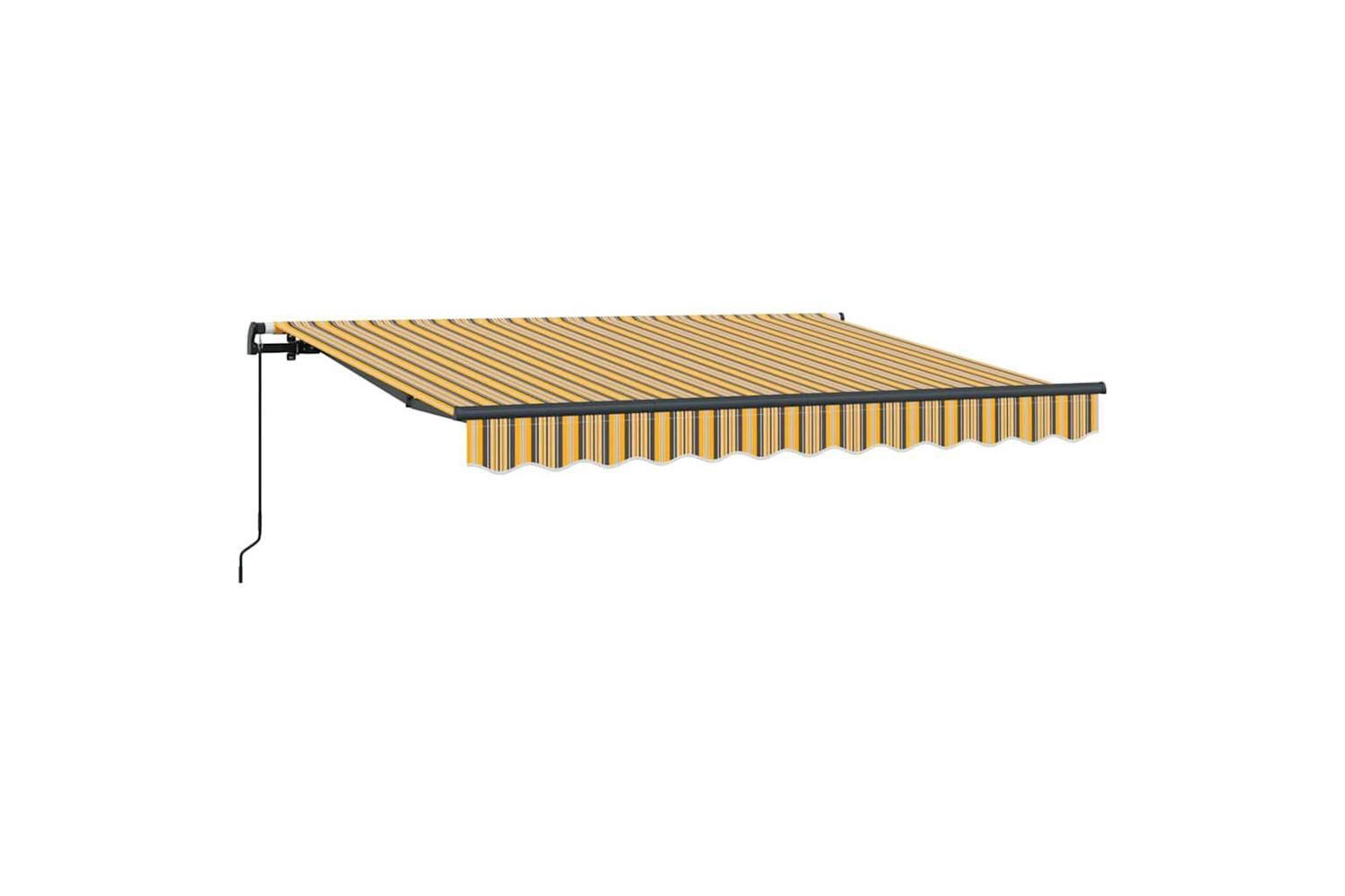 Vidaxl Retractable Awning Multicolour 350 X 200 Cm-2