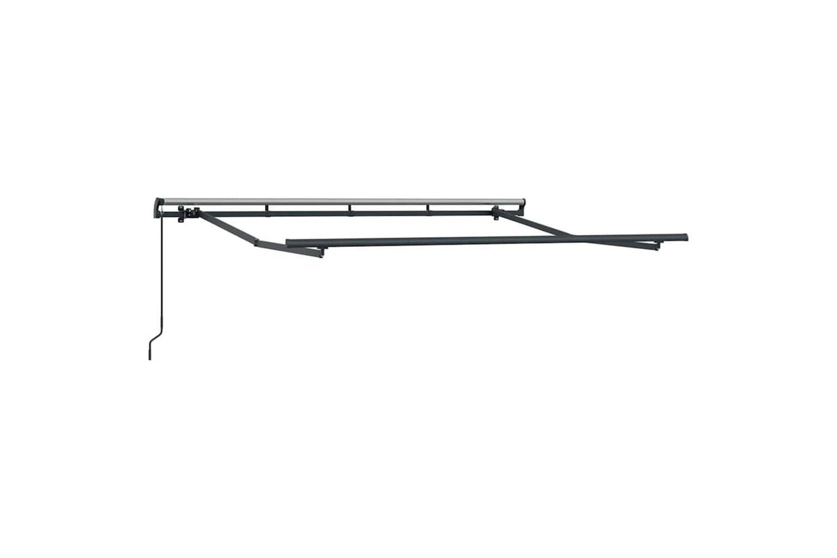 Vidaxl Retractable Awning White 350 X 200 Cm Polyester And Aluminium-4