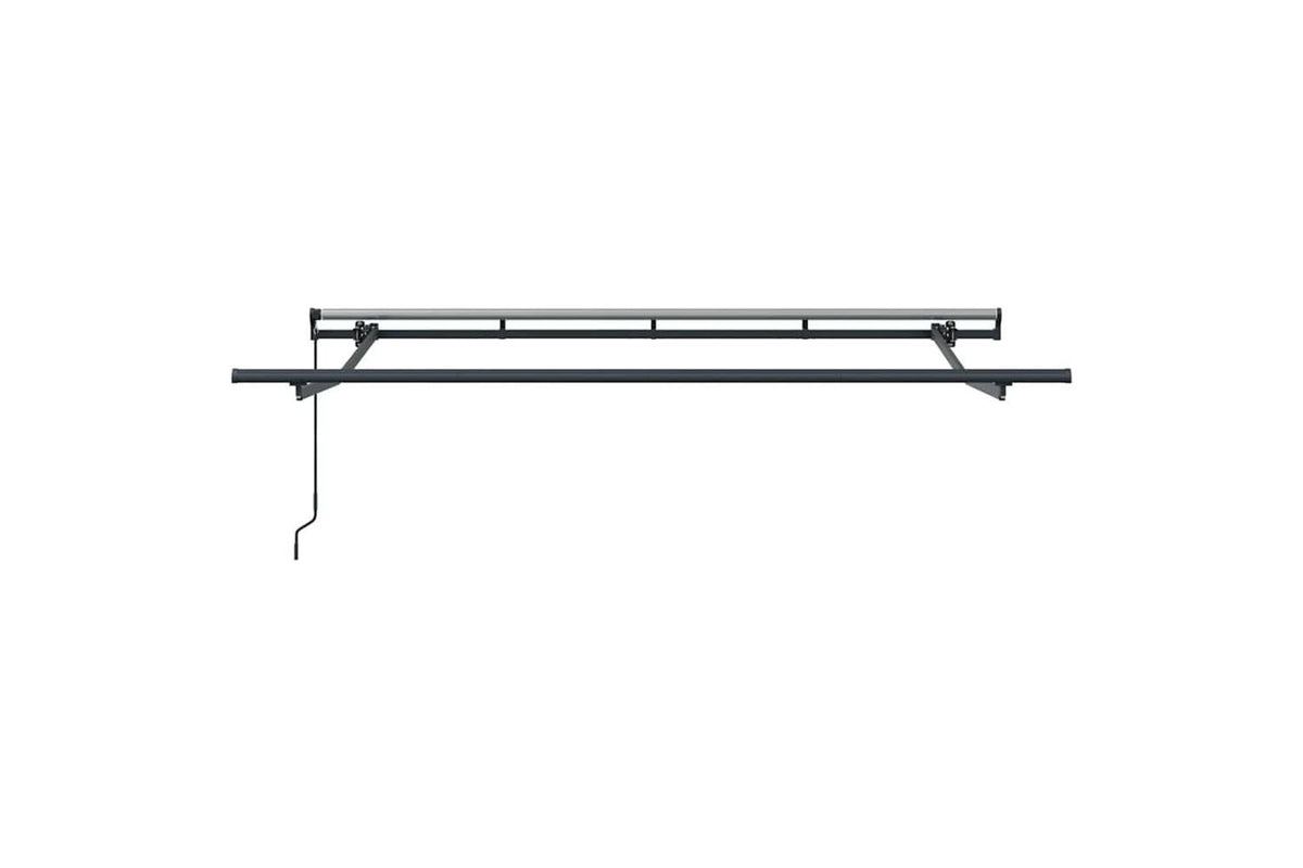 Vidaxl Retractable Awning White 350 X 200 Cm Polyester And Aluminium-7